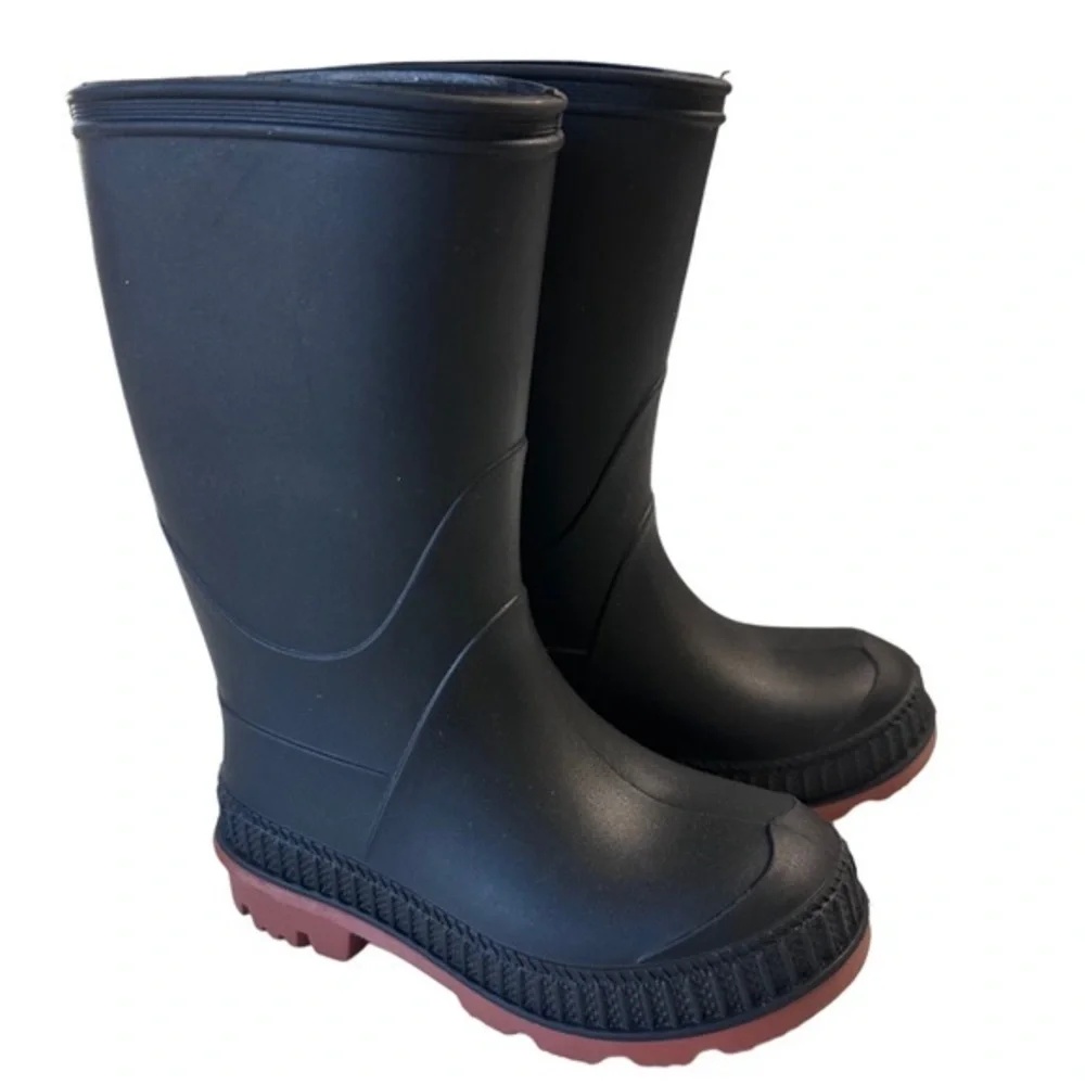 Wonder Nation Kids Chore Rain Boot Sz‎ 5-6
